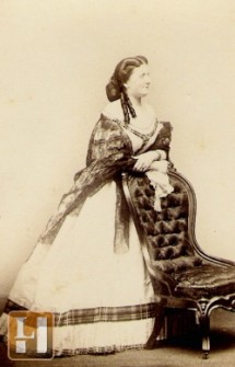 Harriet Lane, 1855